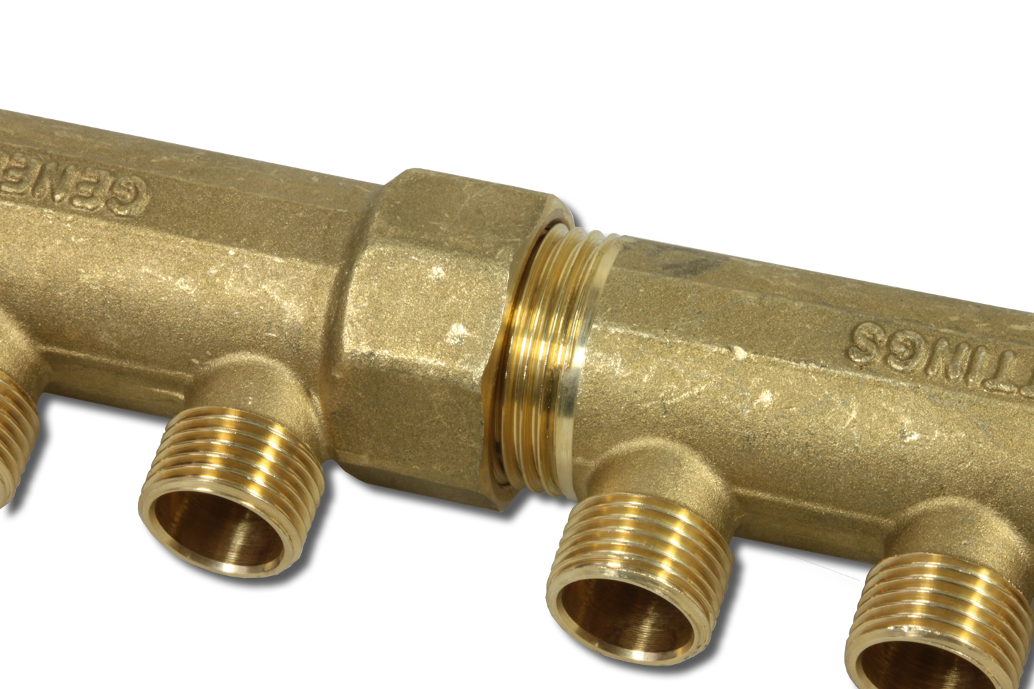 Förgreningsrör 1" med 4 x 1/2" - 2