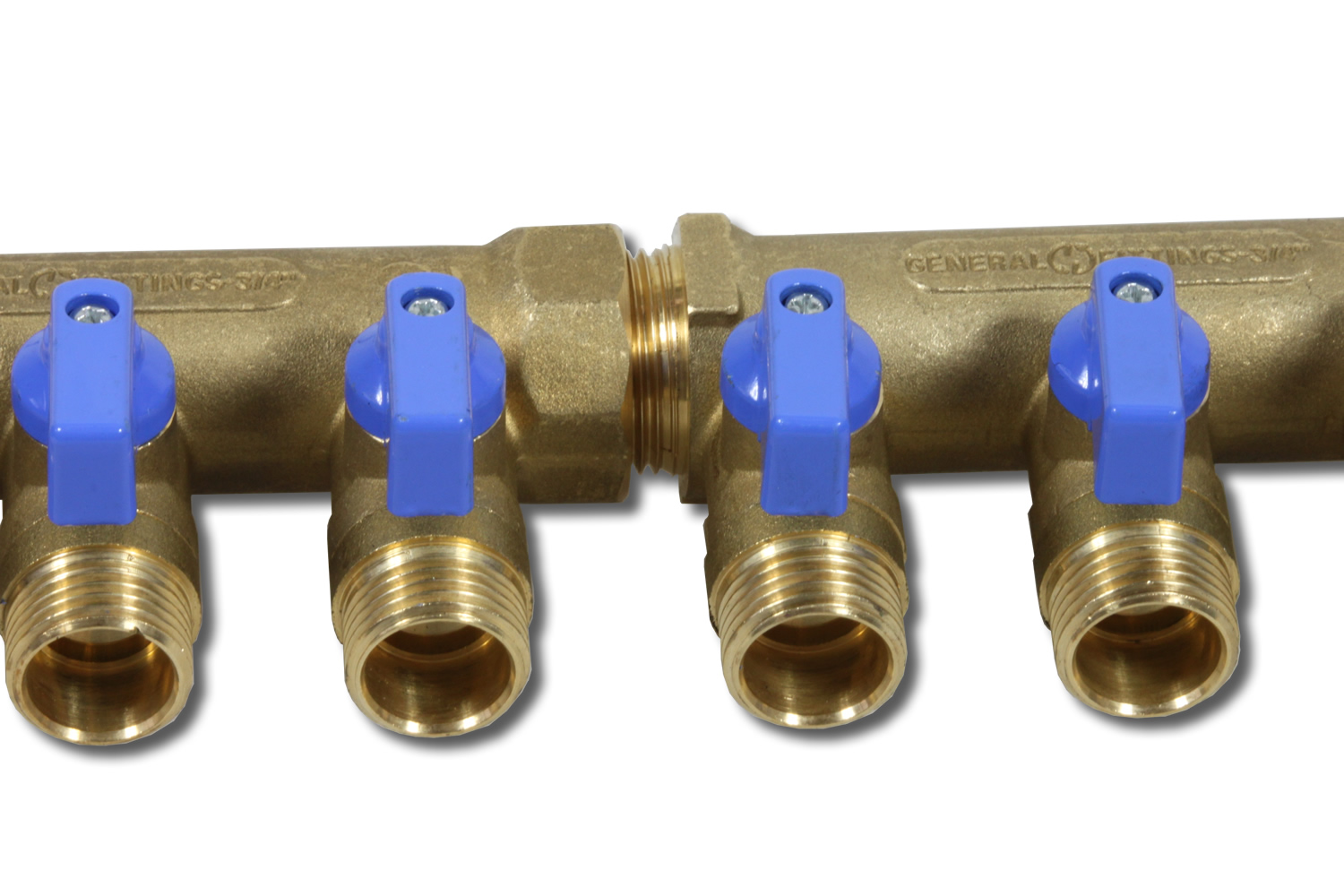 Förgreningsrör 3/4" med 3 x 1/2" - 2