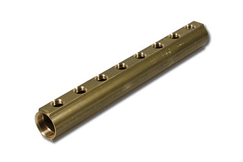 Förgreningsrör 1" med 12 x 1/2"