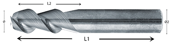 Aluminiumfräs HM