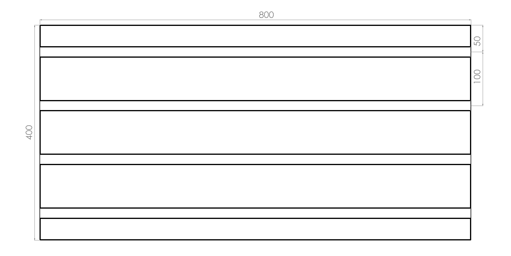 TSP Steel 8040 Big block 50 mm - 3