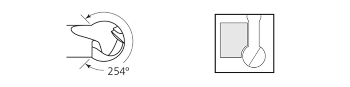 Lollipop HM fräs - 2