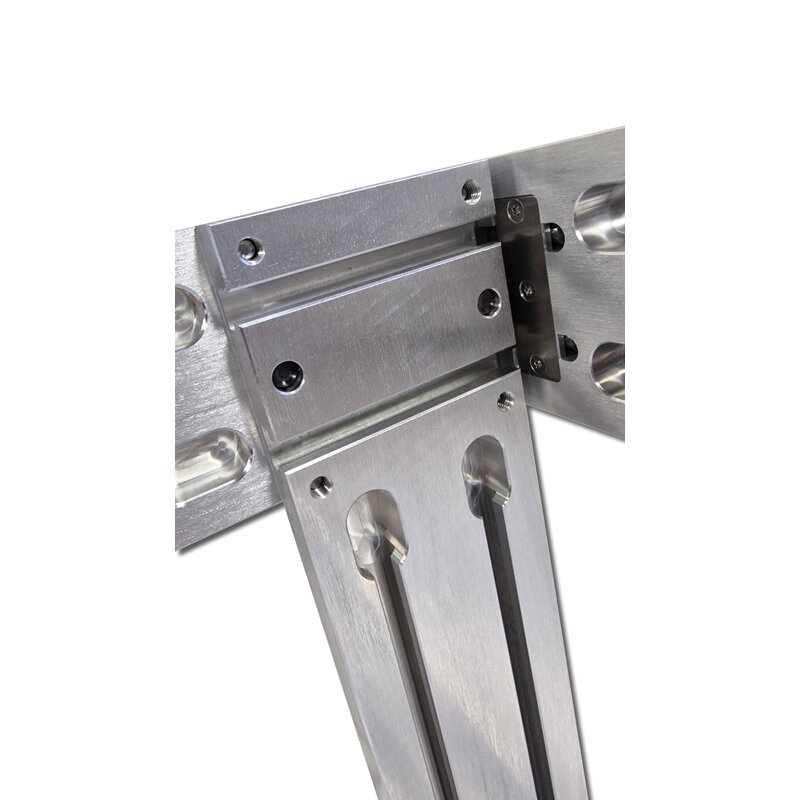 Bord med T-spår aluminium 1000x600 - 5