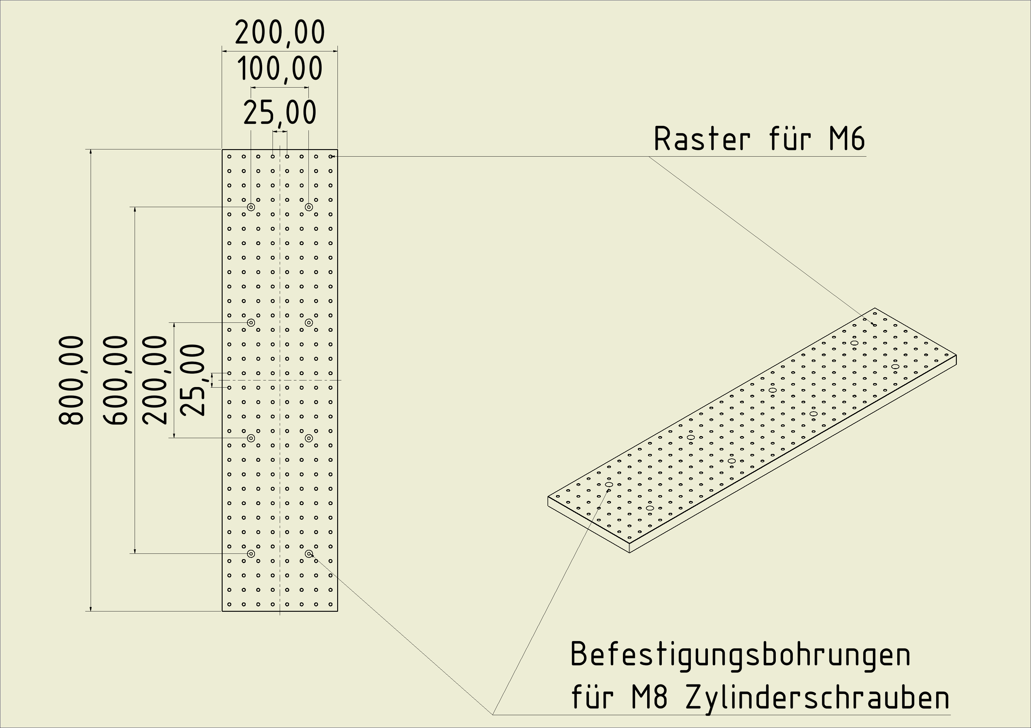 GSP 8020 20mm Steel M6  - 4