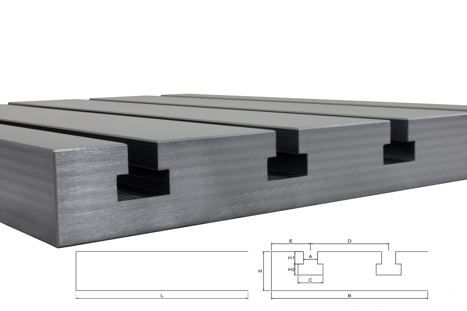 TSP Steel 9040 Big block 50 mm - 2