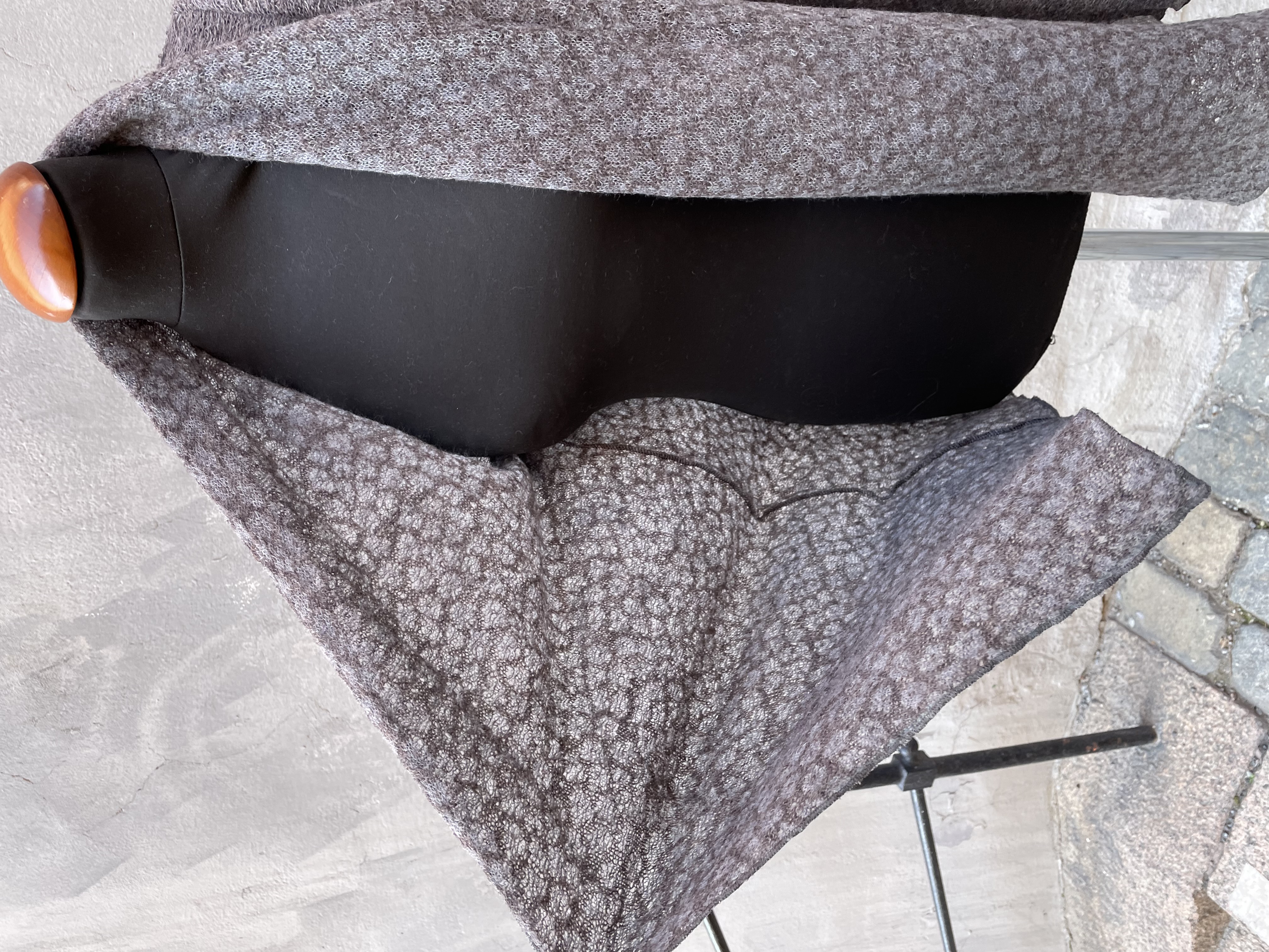 100 % Ull Kofta "Moln" silver stl 2 - 4