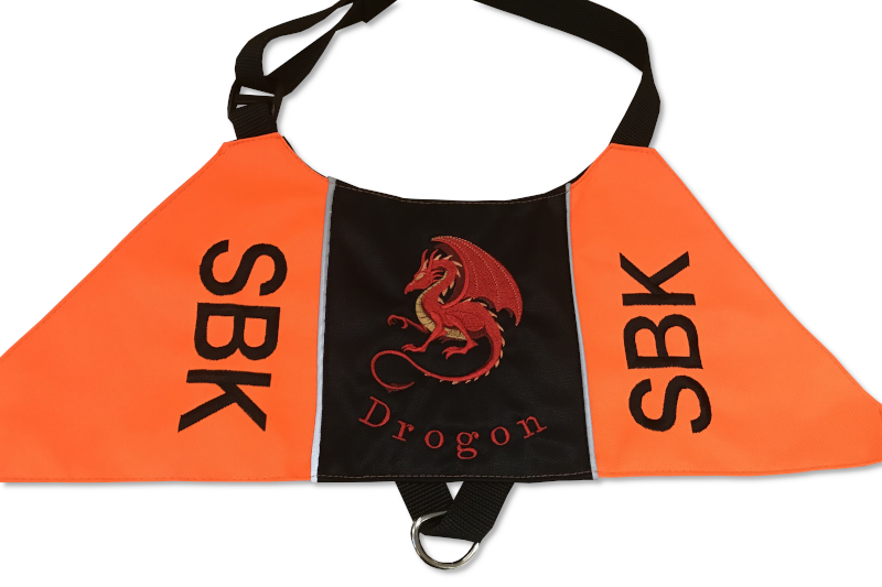 Drake, röd - Brodyr 1 - 3