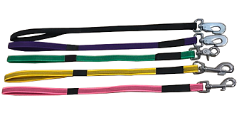 Kortkoppel/lina 50 cm - Antiglid - Super grip 15 mm breda
