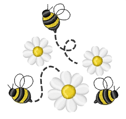 Humlor & blommor - Brodyr 19