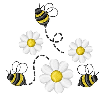 Humlor & blommor - Brodyr 19