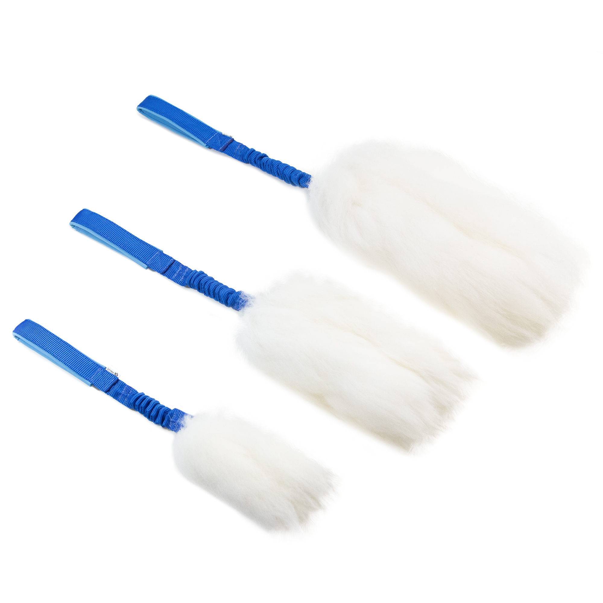 Fårskinnskampis med elastiskt handtag - 2