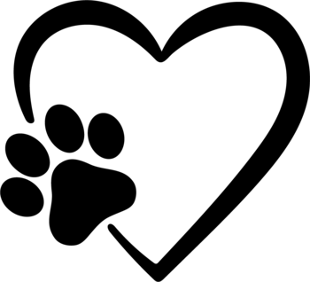 Hjärta & tass - tryck 27