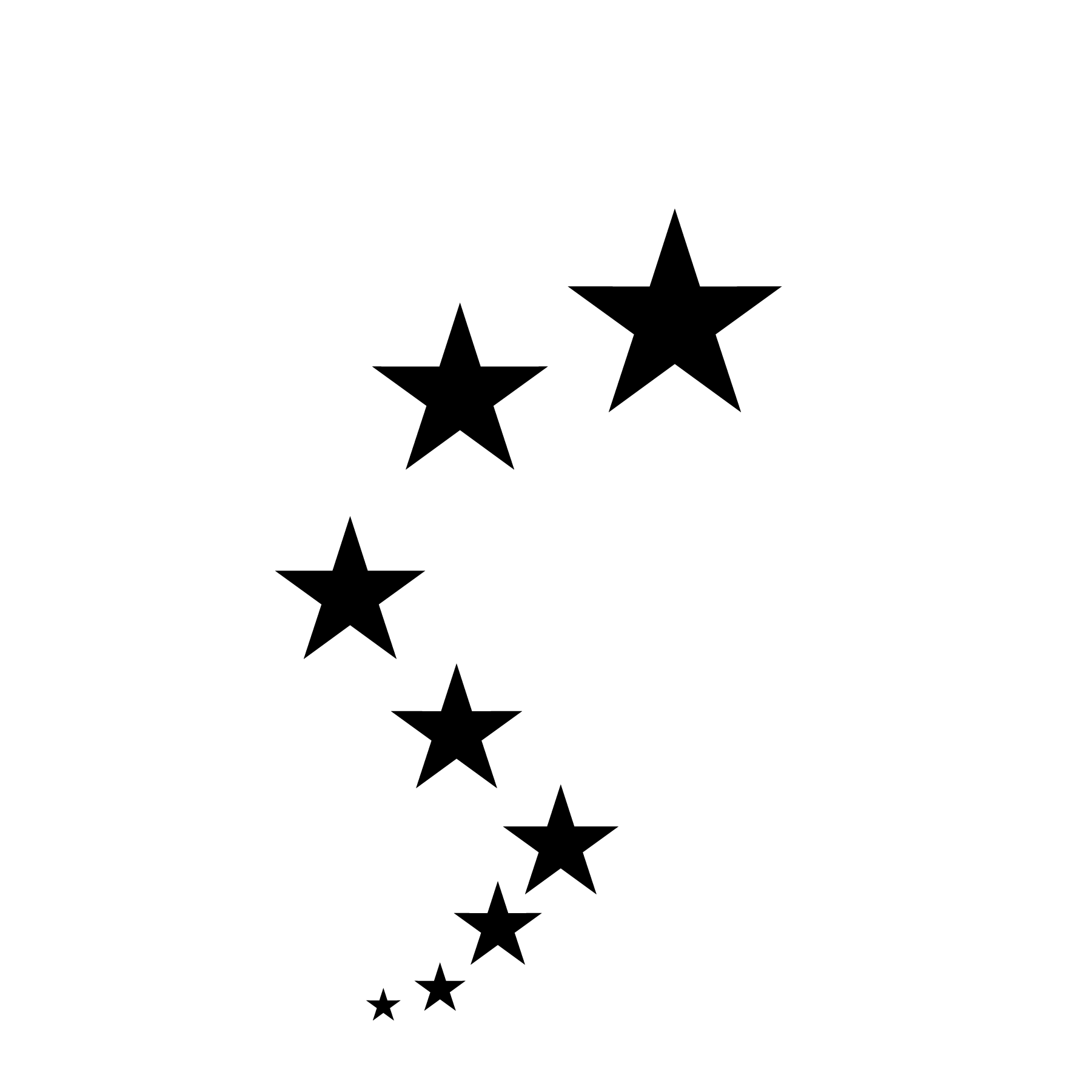 Stjärnor - tryck 43