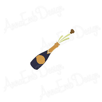 Champagne flaska - Brodyr 72