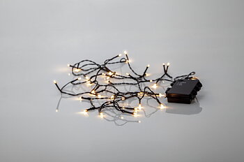 Ljusslinga 40 LED batteridrift varmvit 2,8 m
