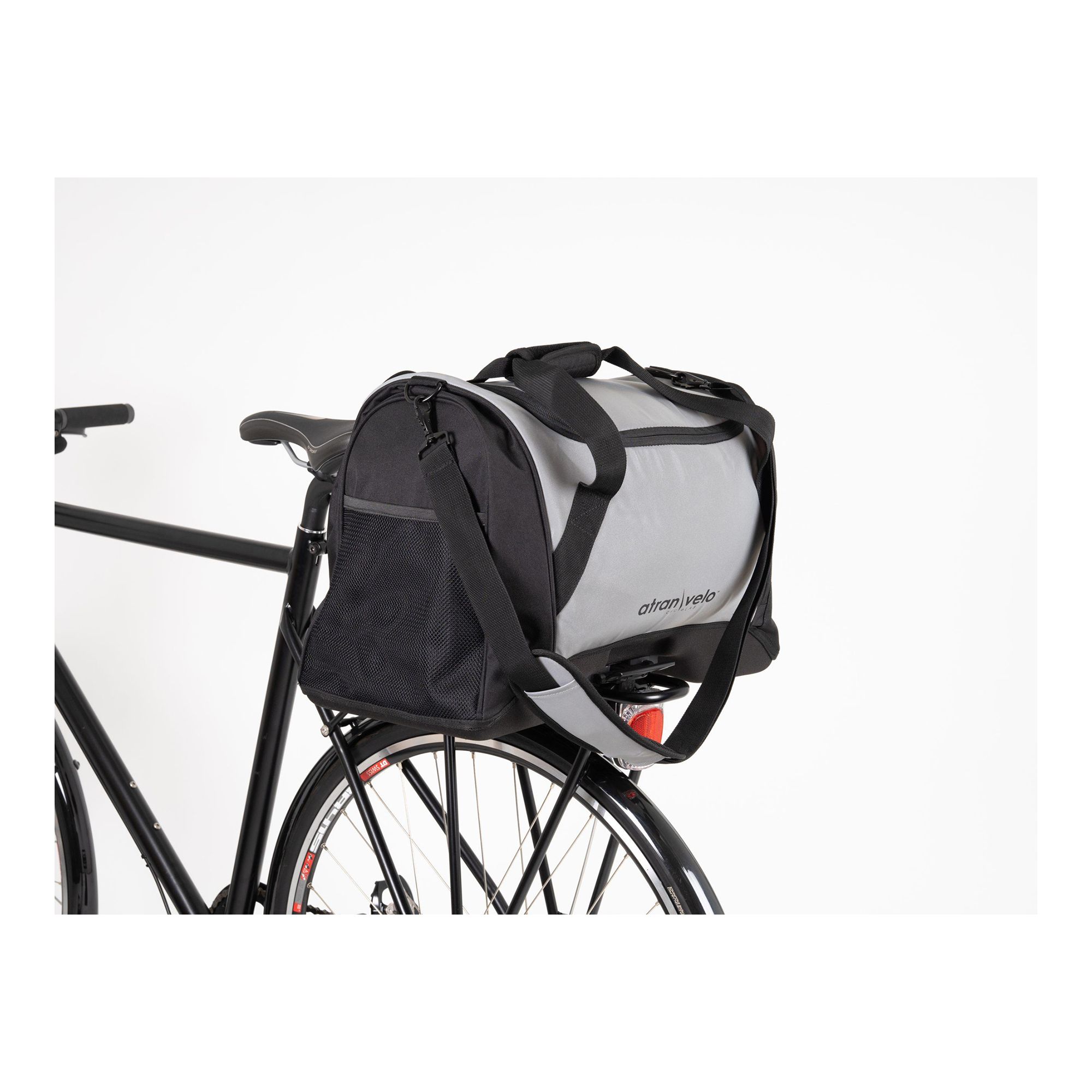 AtranVelo Duffelväska Pulse Svart 36L AVS inkl. Axelband - 2