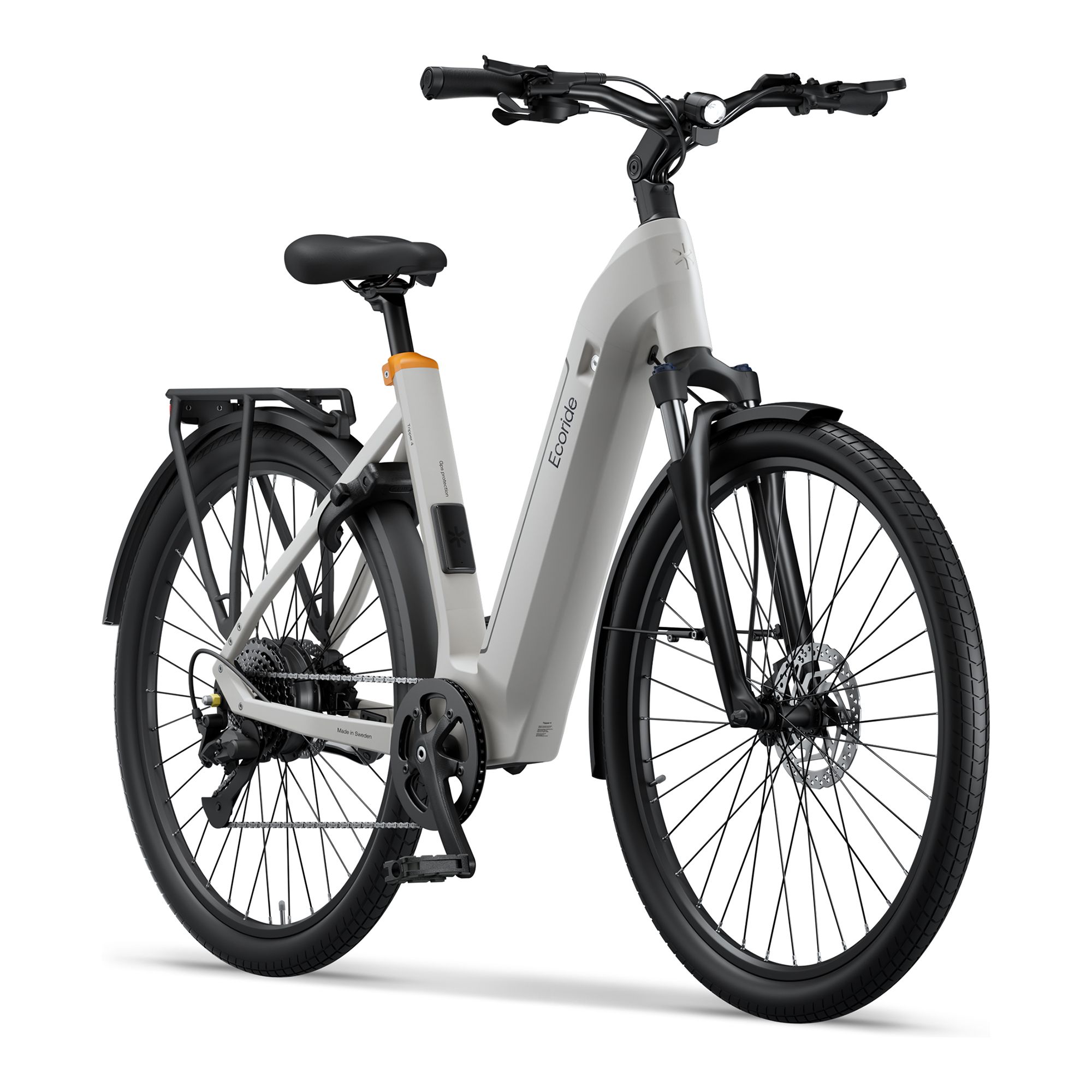 Ecoride Tripper 4, Hub, Low, Cues 9 El-Cykel Sport - 2