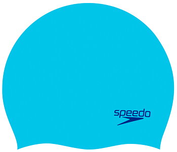 Speedo Plain Moulded Silicone Cap Junior
