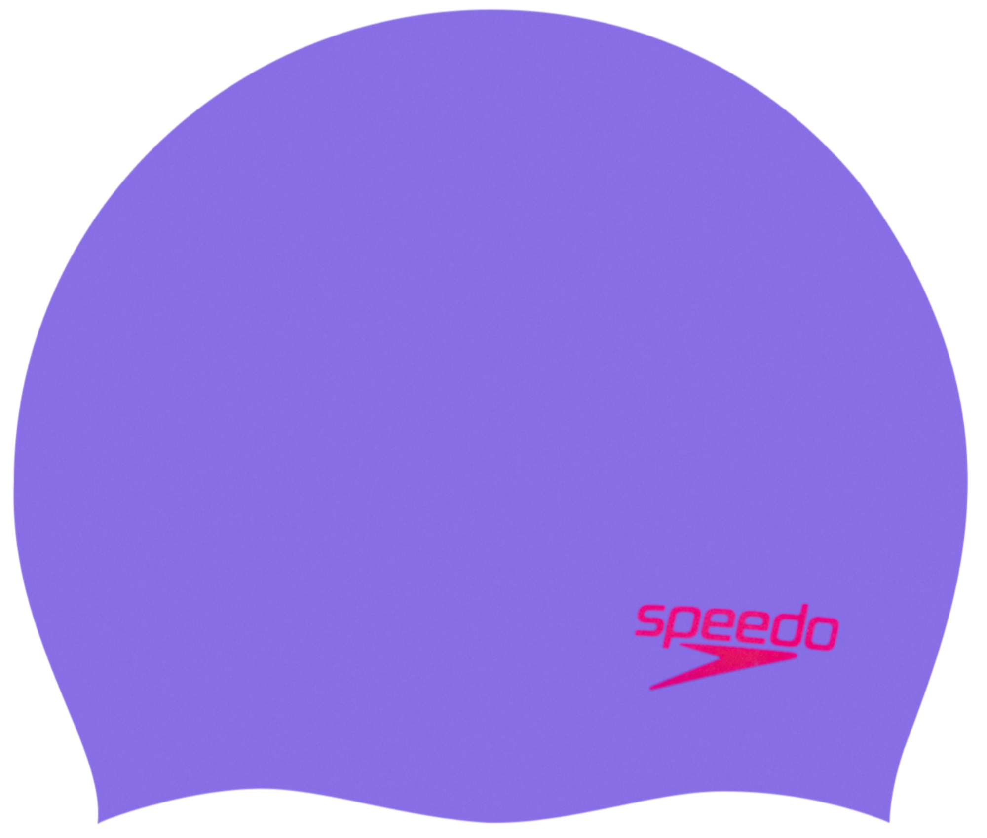 Speedo Plain Moulded Silicone Cap Junior - 3