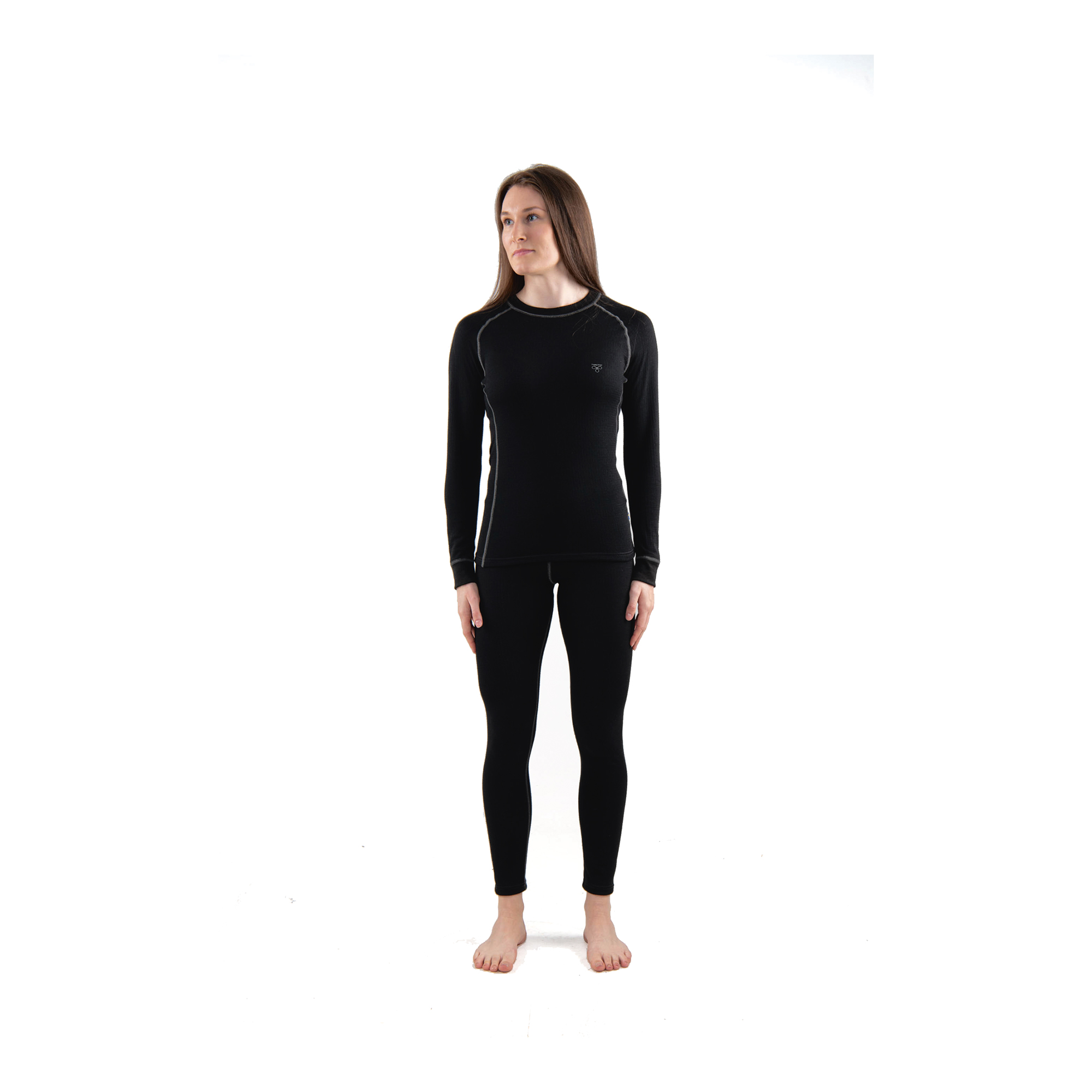 Termo Wool Set Woman, Round Neck + Long
