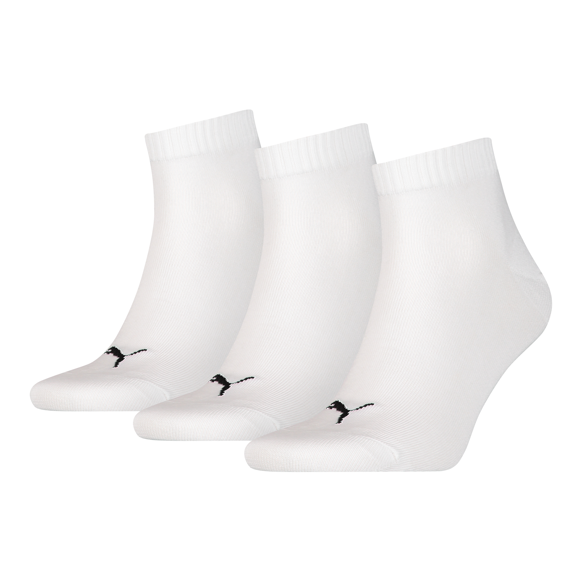Puma Unisex Quarter Plain 3P - 2
