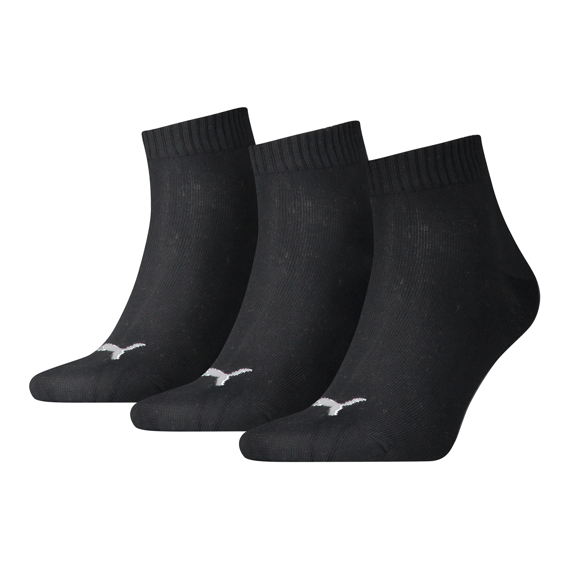 Puma Unisex Quarter Plain 3P