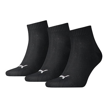Puma Unisex Quarter Plain 3P