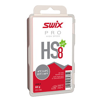 Swix Hs8 Red, -4°C/+4°C, 60G