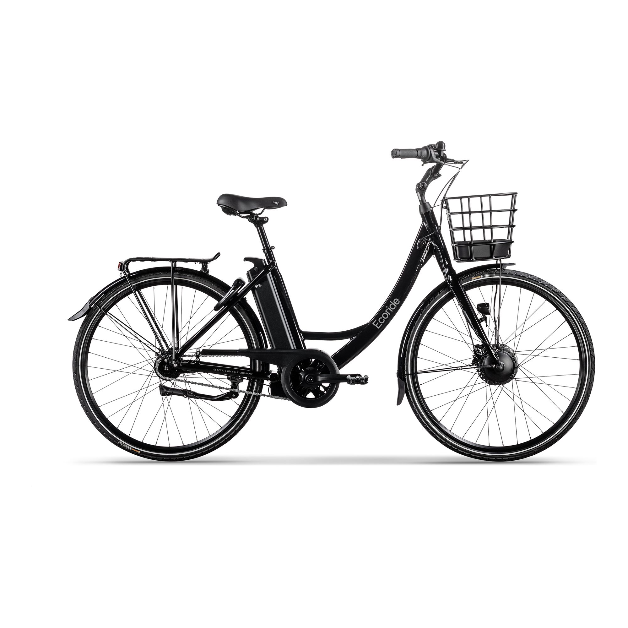 Ecoride Ambassador 3, Hubmotor, Nexus 7 El-Cykel Skövde Kommun
