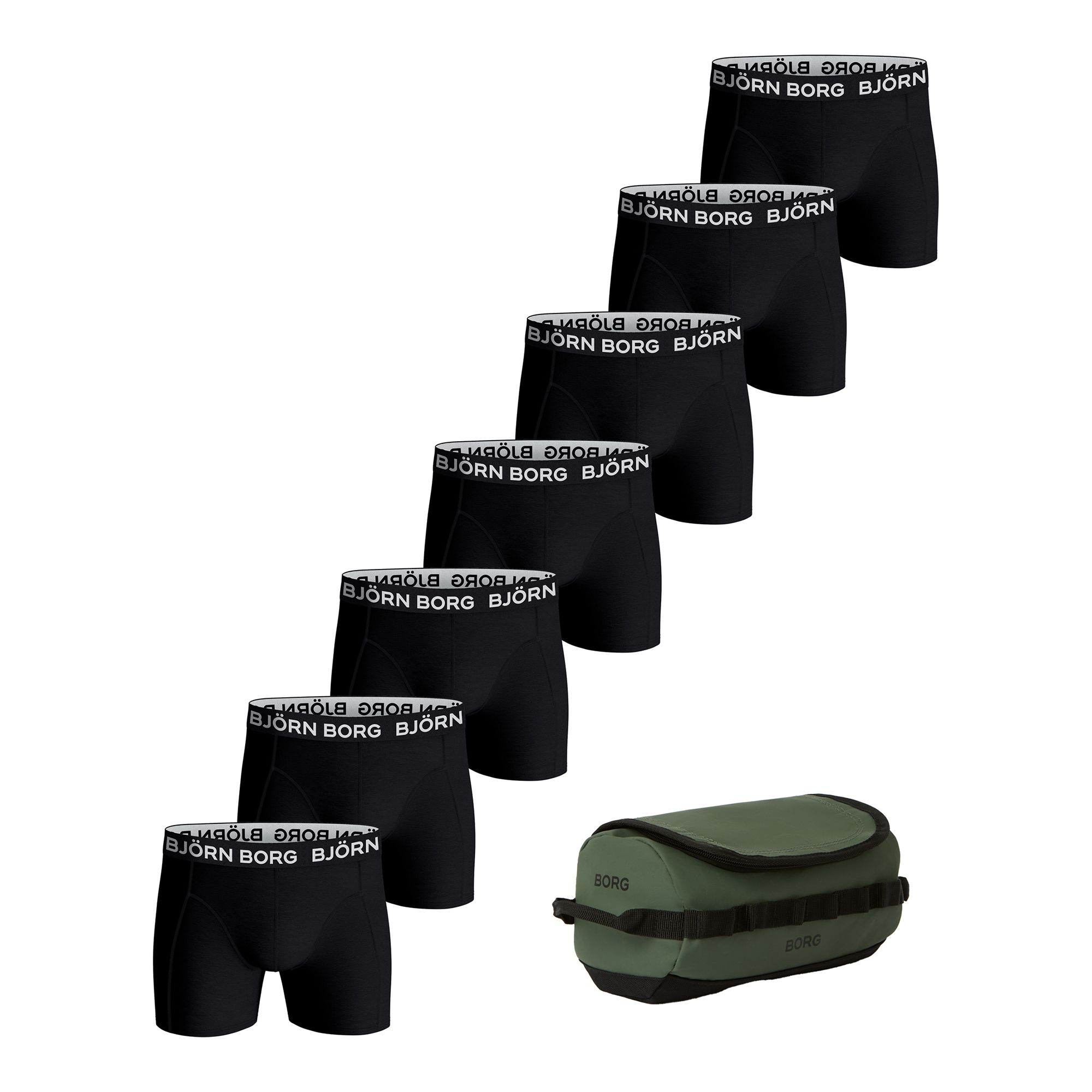 Björn Borg Cotton Stretch Boxer + Toilet Case Kalsonger - 3