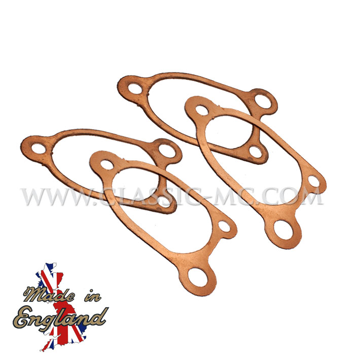 ROCKERBOX, GASKET P/U -61 IRON HEAD PAIR COPPER