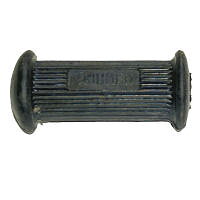 RUBBER FOOTREST, RIDER 64- ALL UNIT W/LOGO