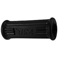 RUBBER FOOTREST, RIDER W/BSA LOGO