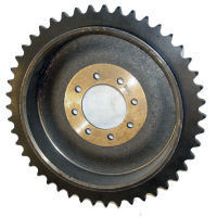 REAR BRAKE DRUM, BOLT-ON 46T 1959-66