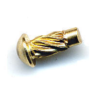 PATENT PLATE, BRASS HAMMER DRIVE SCREW