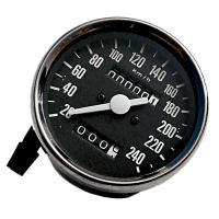 SPEEDOMETER SMITHS PATTERN BLACK FACE 1968-1977. Kmh
