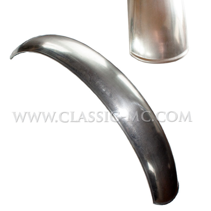 MUDGUARD, 19"X4" ALLOY C-SECTION UNPOLISH - 2