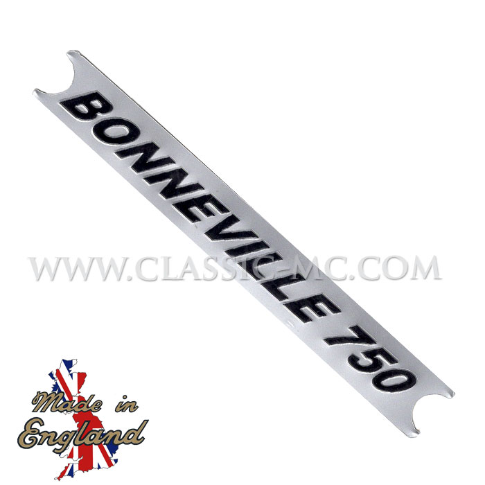 SIDE PANEL DECAL, T140 BLACK/SILVER (175 MM)
