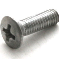 SCREW 2BAX7/16", PHILLIPS COUNTERSUNK CHROME