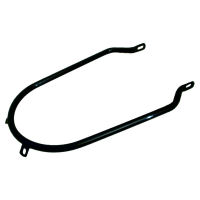 MUDGUARD REAR STAY, 1968-69 2 TAB BLACK
