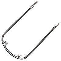 MUDGUARD FRONT STAY, 1969-74 BOTTOM 2 TAB CHROME