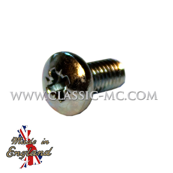 SCREW 2BAX3/8", POZI CHROME