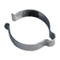 HANDLEBAR CABLE CLIP. CHROME