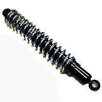 SHOCK ABSORBER REAR 12,4" CROME SPRING, PAIR
