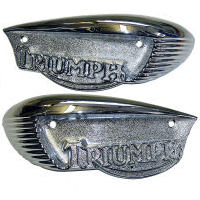 TANK BADGE, 1966-68 UNIT 500/650 PAIR