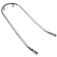 MUDGUARD FRONT STAY, 1973-75 BOTTOM 2 TAB CHROME DISC