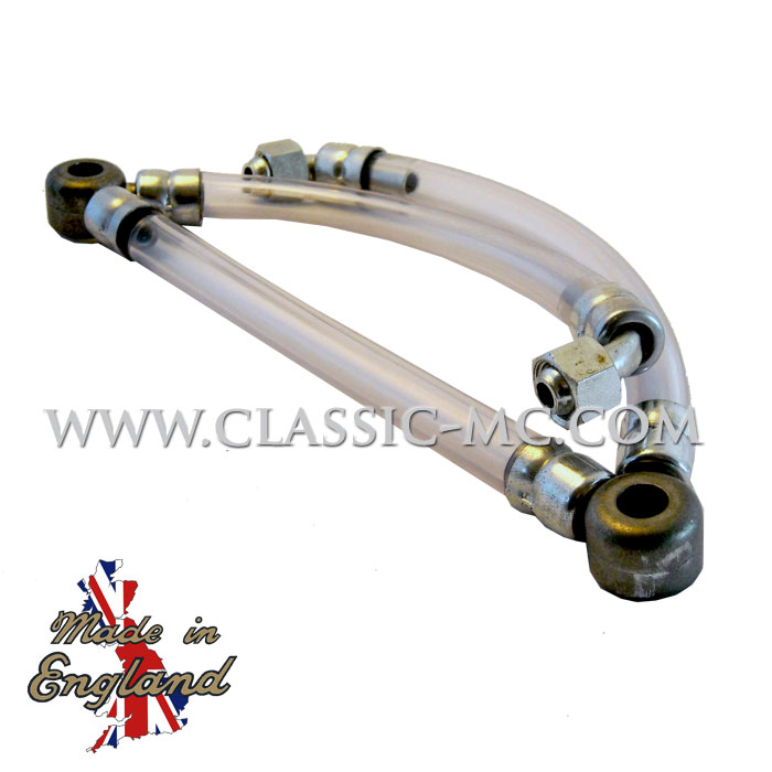 FUEL LINE ASSY. 650/750 CC 71-73 TWIN CARB