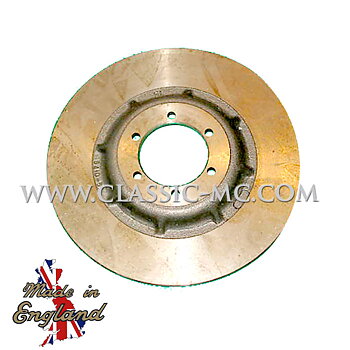 BRAKE DISC, 6 HOLE F/R CAST IRON