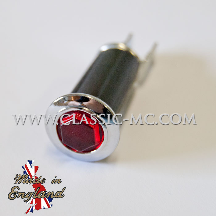 CONTROL LAMP, RED HEXAGONAL