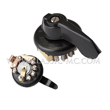 H/LAMP SWITCH LUCAS U39, LONG KNOB